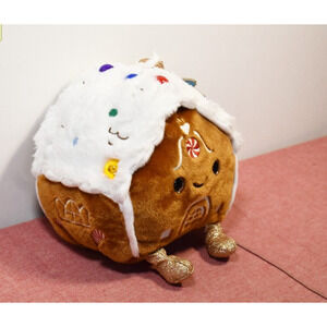 FAO Schwarz 10" Glow Brights Plush LED with Sound Gingerbread House